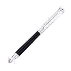 XE-06 BOLIGRAFO PLATA 925 NEGRO CT